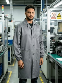 Unisex Long-Sleeve Work Coat